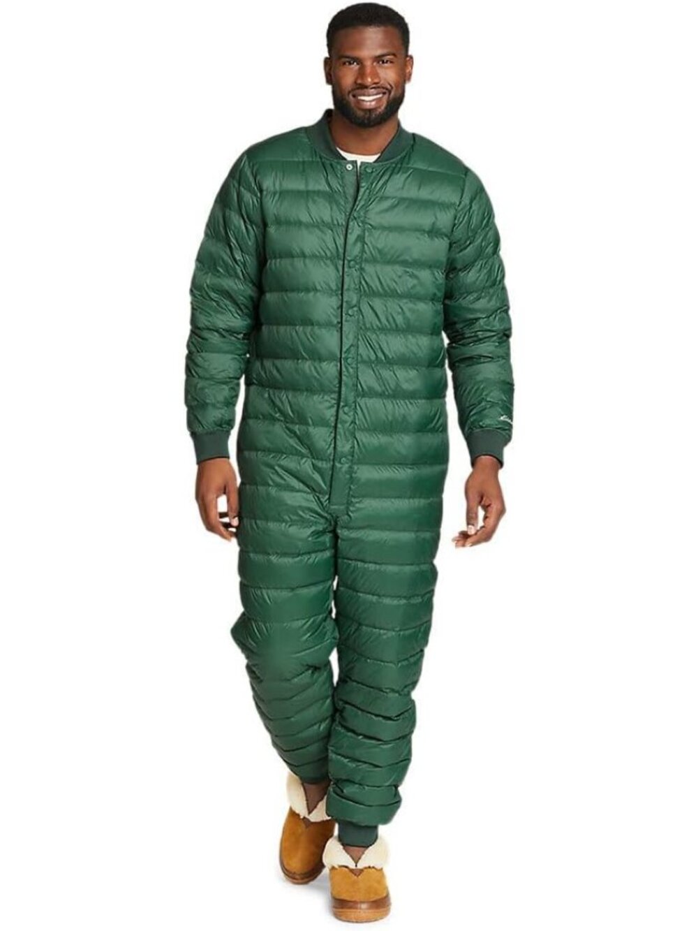 NWT Eddie Bauer Mr. Eddie's Camp Down Suit - Size M